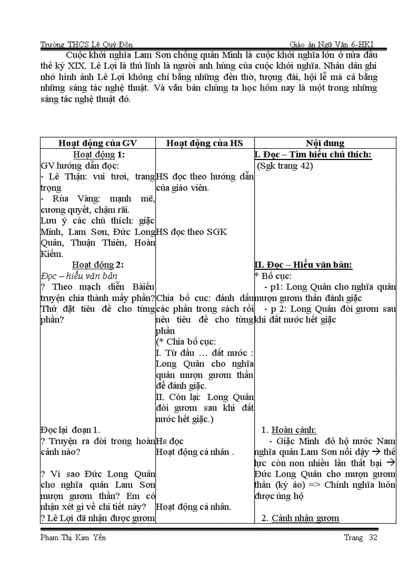 image for page Giao an van 6 pham thị kim yen