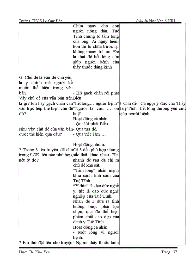 image for page Giao an van 6 pham thị kim yen