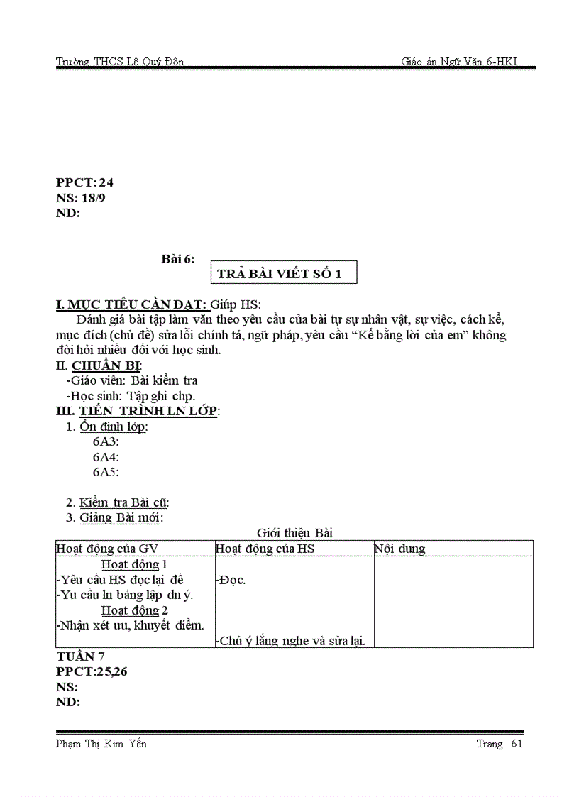 image for page Giao an van 6 pham thị kim yen