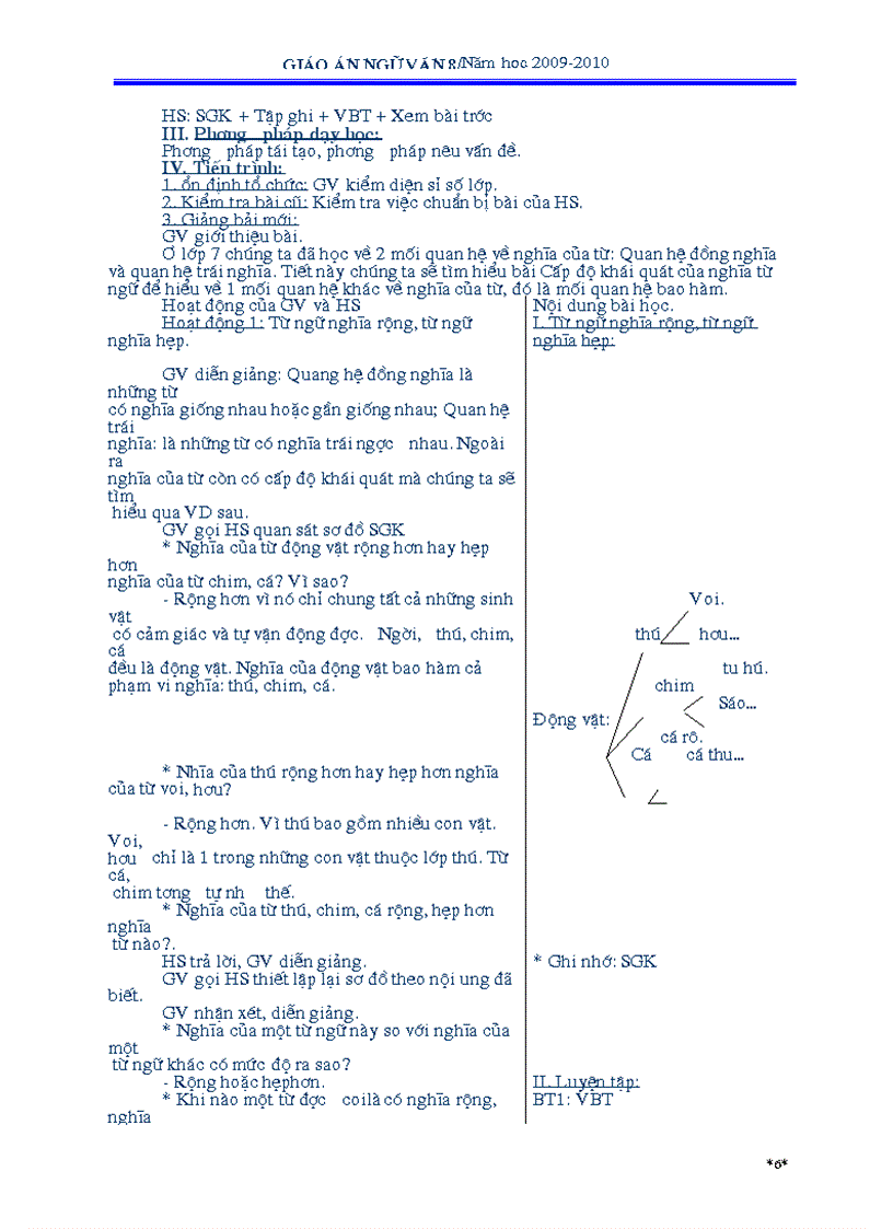 image for page Giao an van 8 nam hoc 09 10