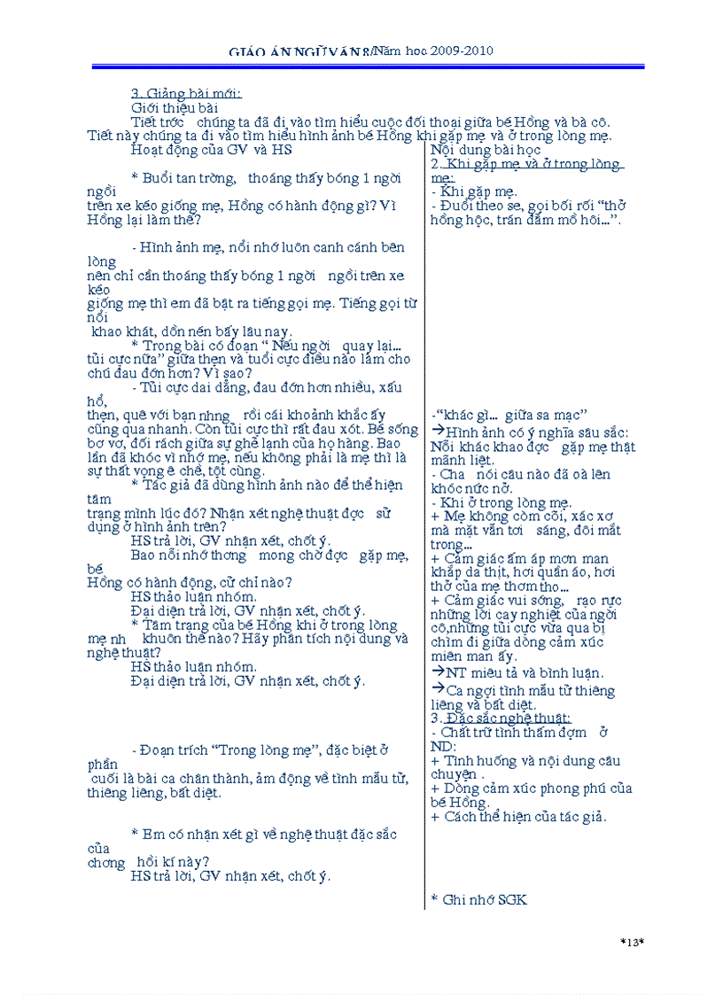 image for page Giao an van 8 nam hoc 09 10