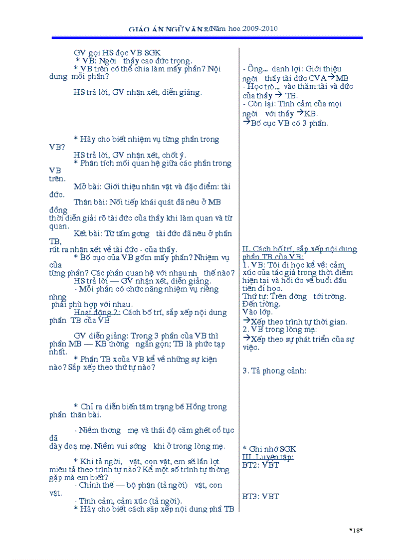 image for page Giao an van 8 nam hoc 09 10