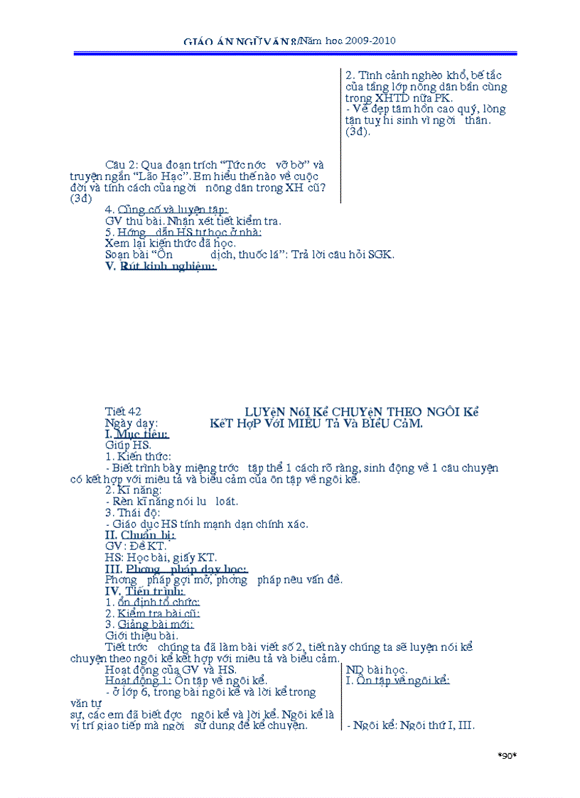 image for page Giao an van 8 nam hoc 09 10