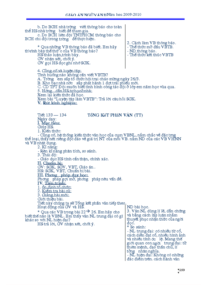 image for page Giao an van 8 nam hoc 09 10