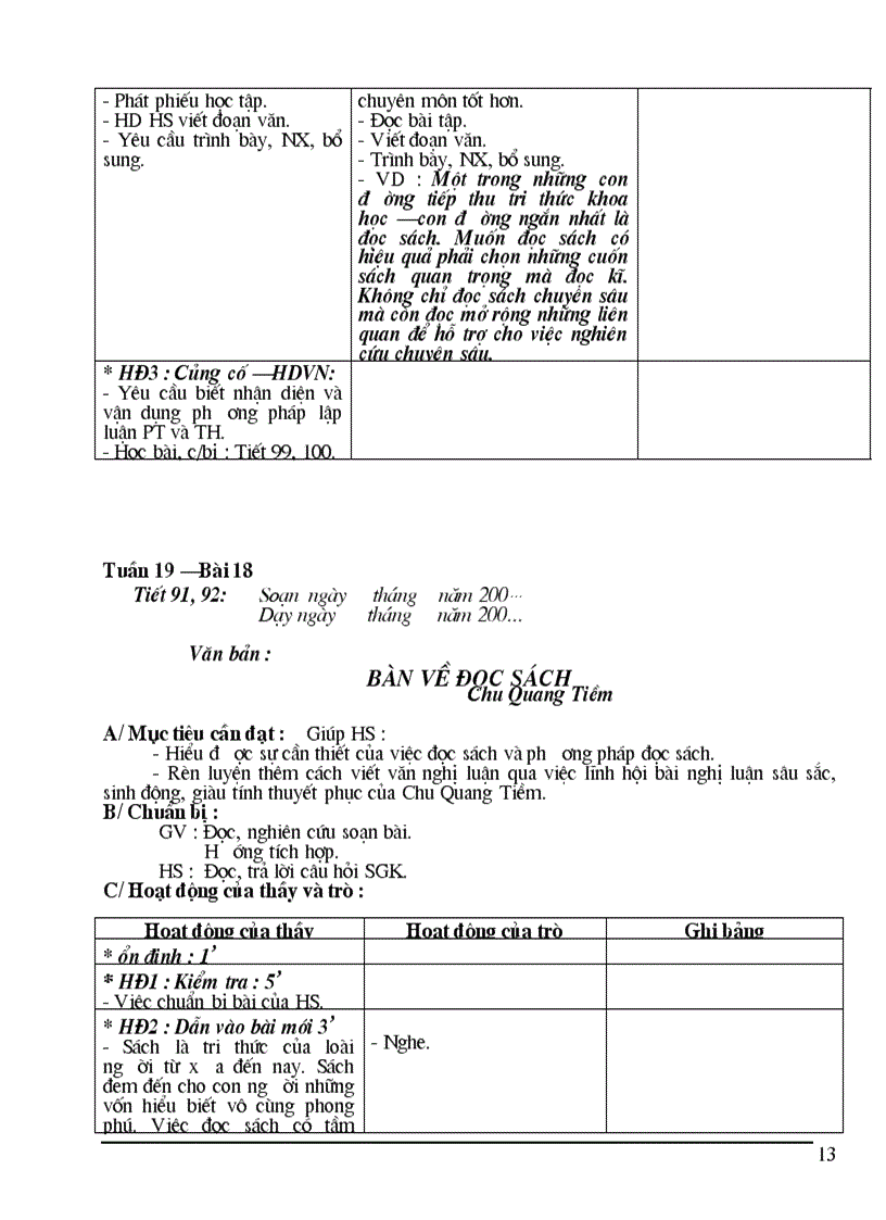 image for page Giáo án văn 9 HkII