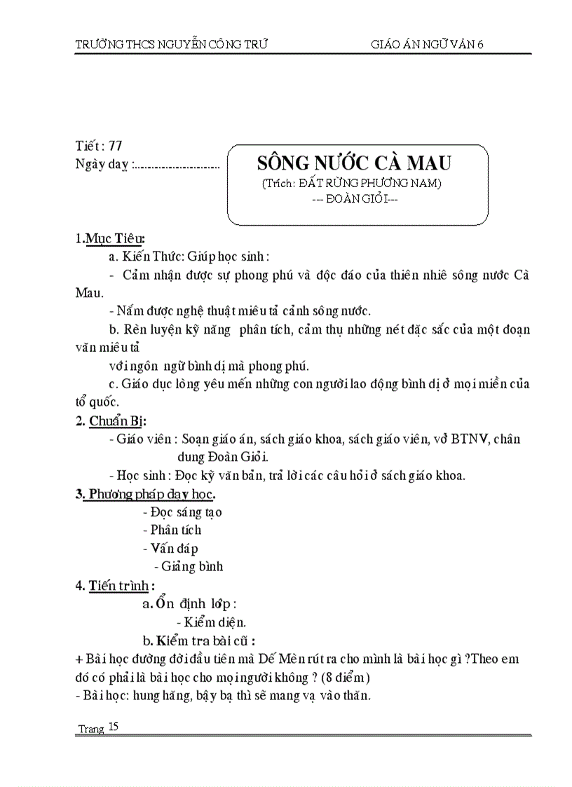 image for page Giao an van hoc ki II da chinh sua