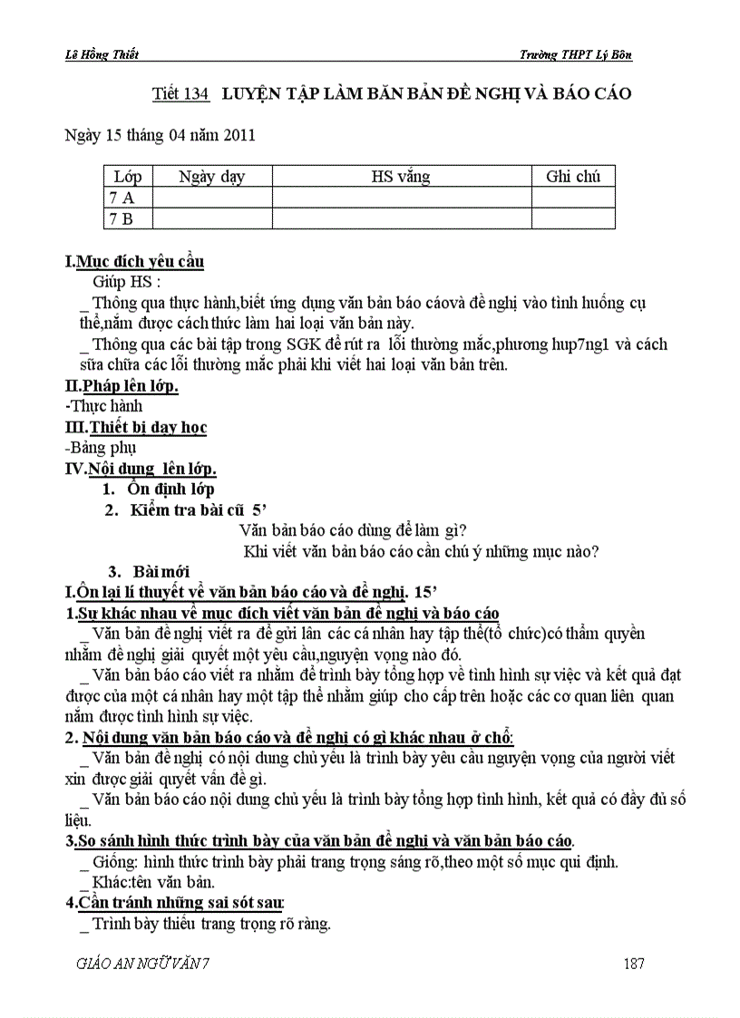 image for page Giáo án văn7 chuẩn