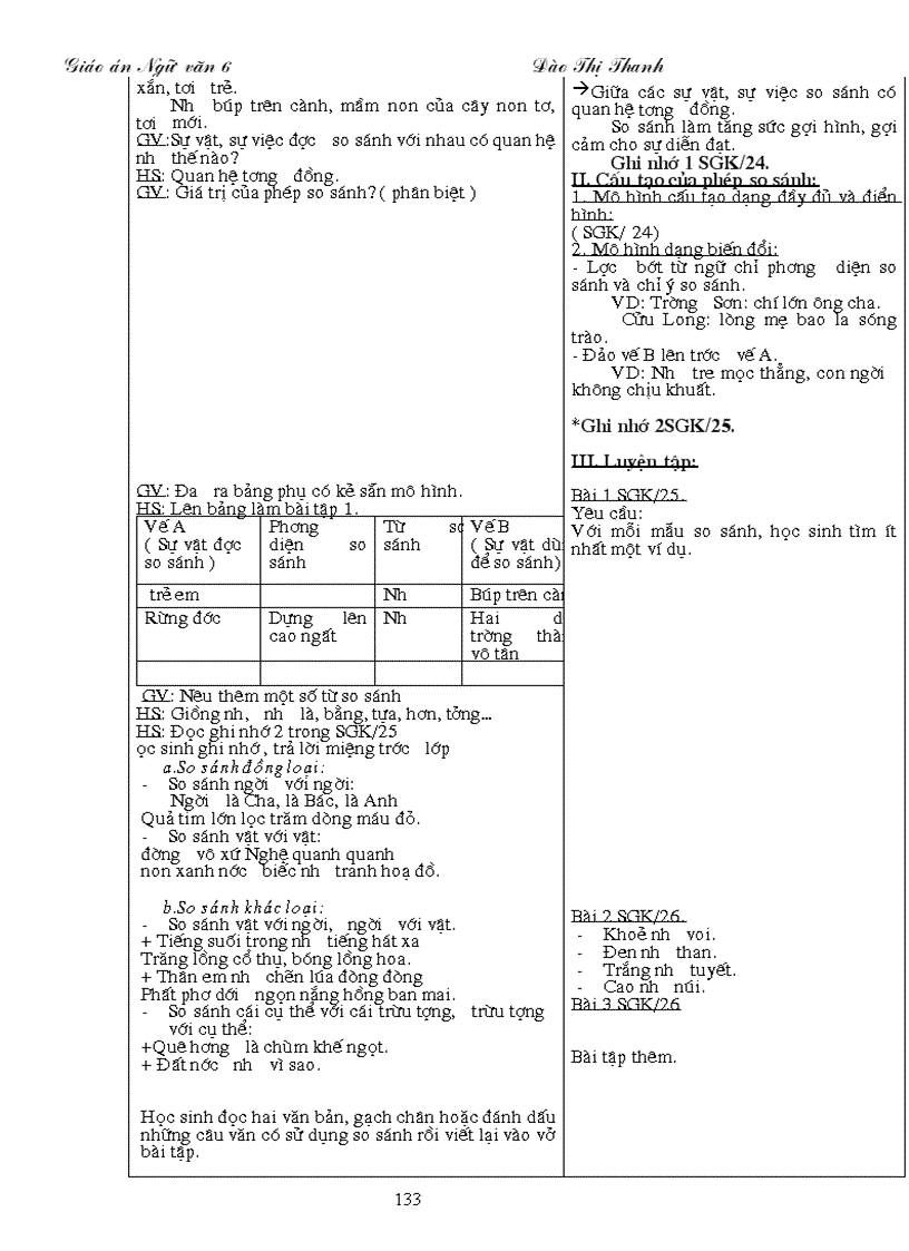 image for page Giao an Ngu van 6 2011 2012 GIAO AN NGU VAN 6d