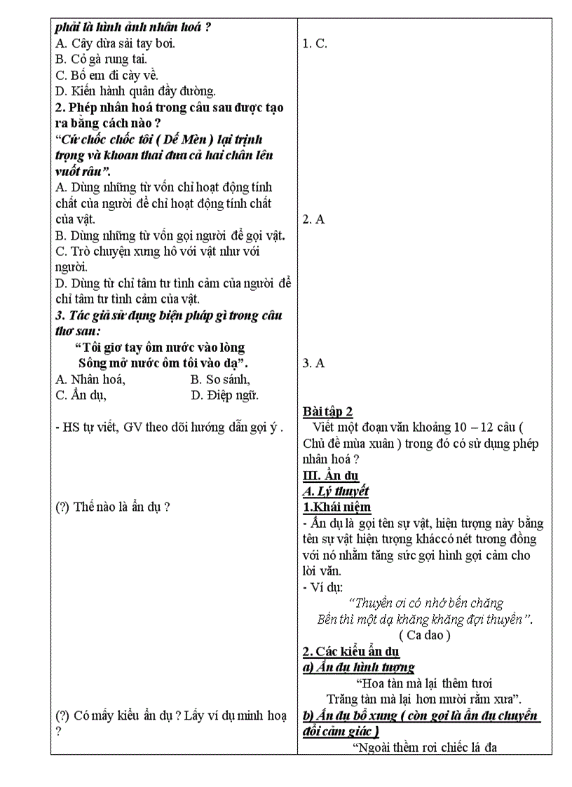 image for page Giáo án dạy thêm Văn 6 1