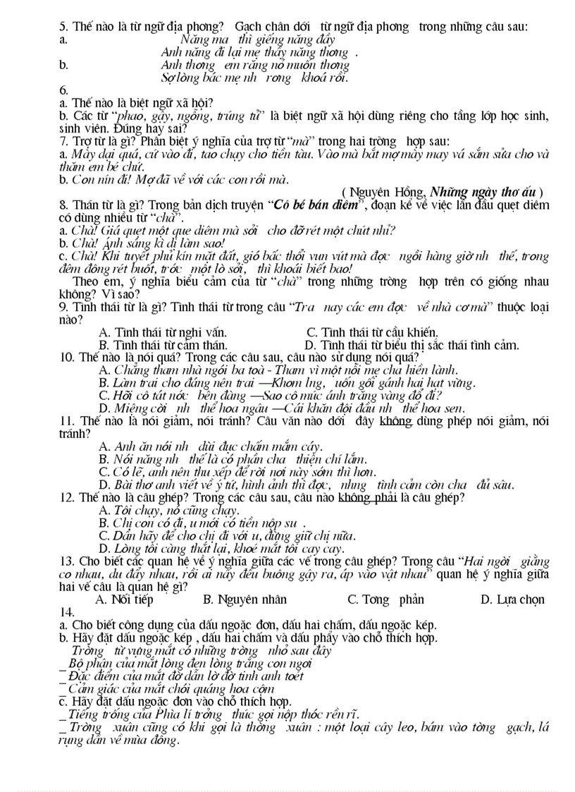 image for page Giáo án dạy thêm Văn 6 1