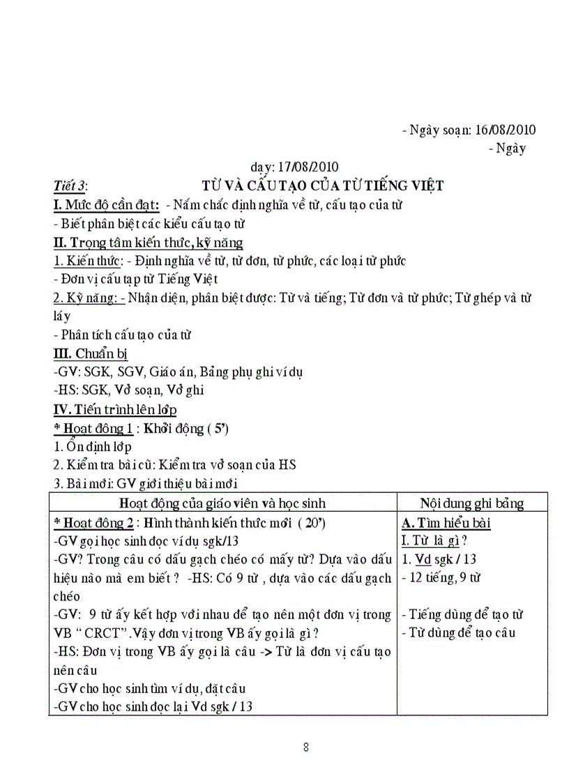 image for page Giáo án Ngữ văn 6 2 1