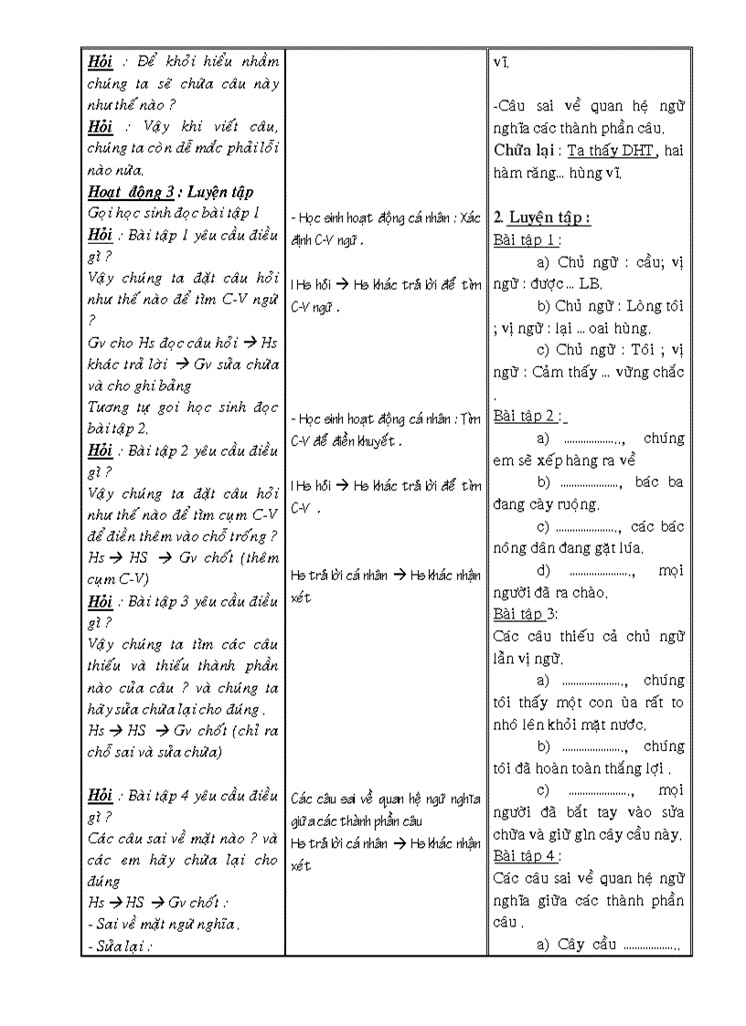 image for page Giáo án ngữ văn 6 chuẩn tuần 34