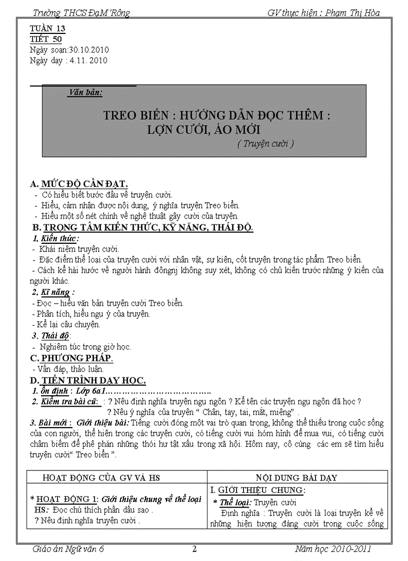 image for page HÒA GA Văn 6 tuần 13