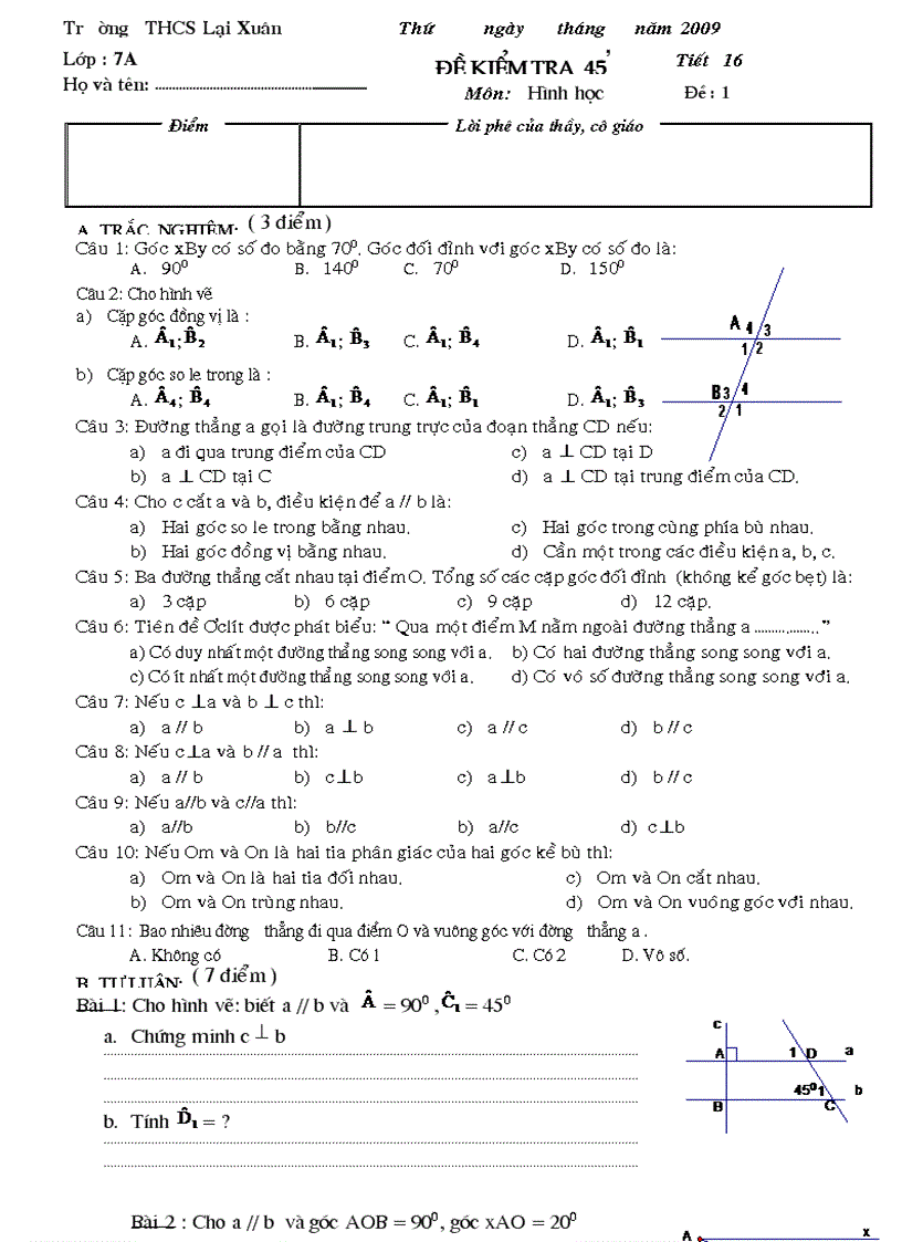 image for page Kiem tra hinh 7 tiet 16
