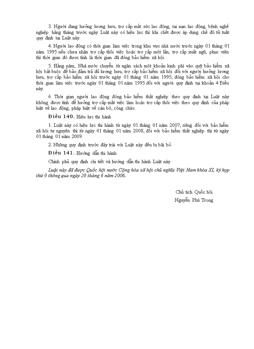 image for page Luật bảo hiểm xã hội