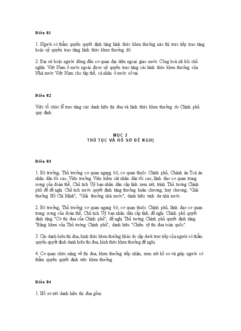 image for page Luật thi đua khen thưởng