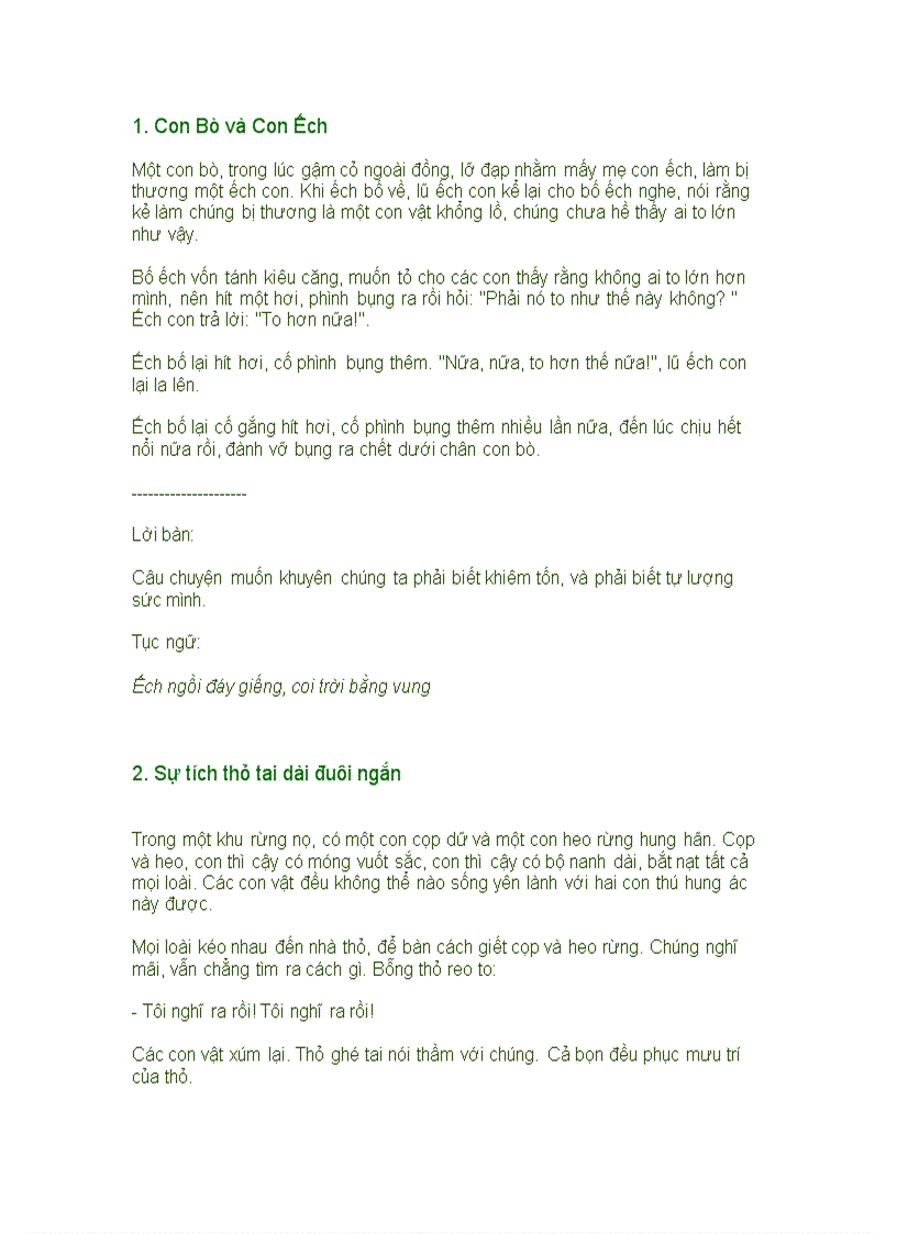 image for page Một số truyện ngụ ngôn