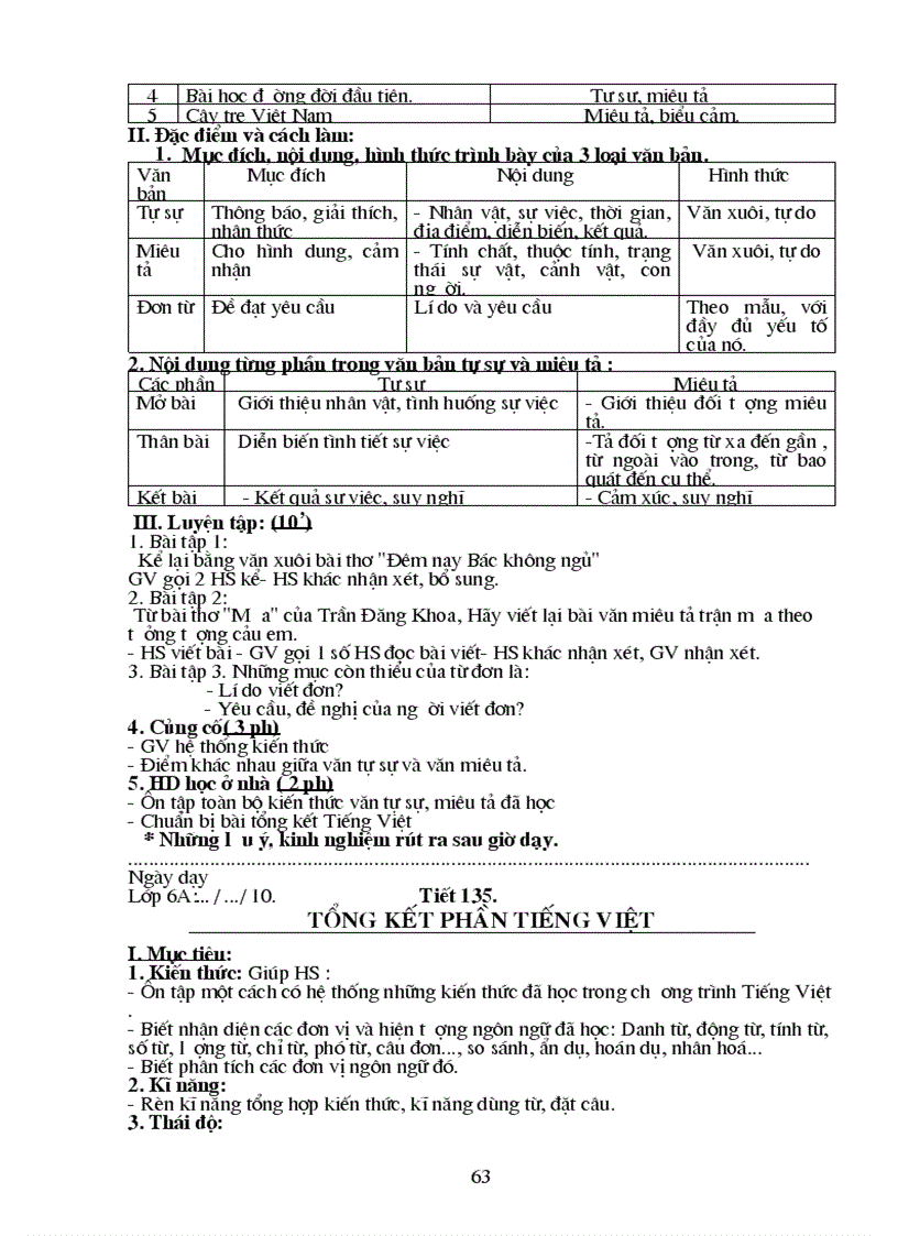 image for page Ngữ văn 6 kì II 2010 2011