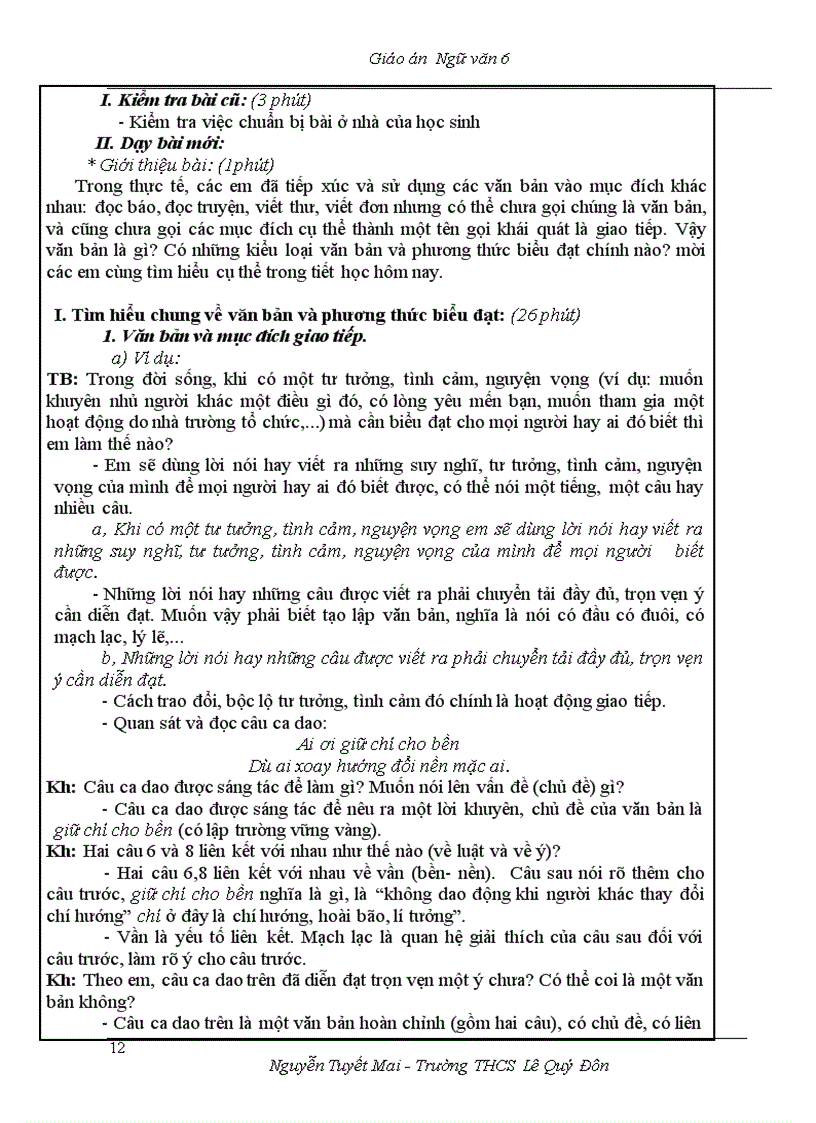 image for page Ngữ văn 6 T1 50