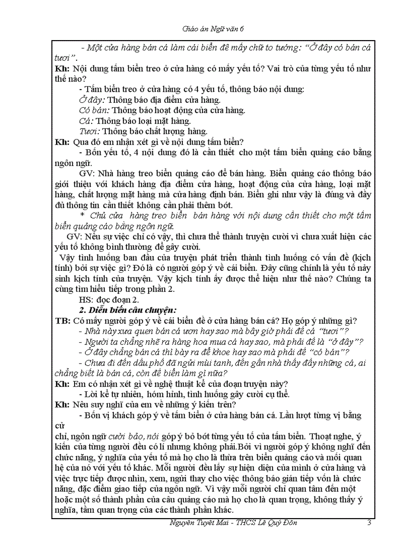 image for page Ngữ văn 6 T51 100