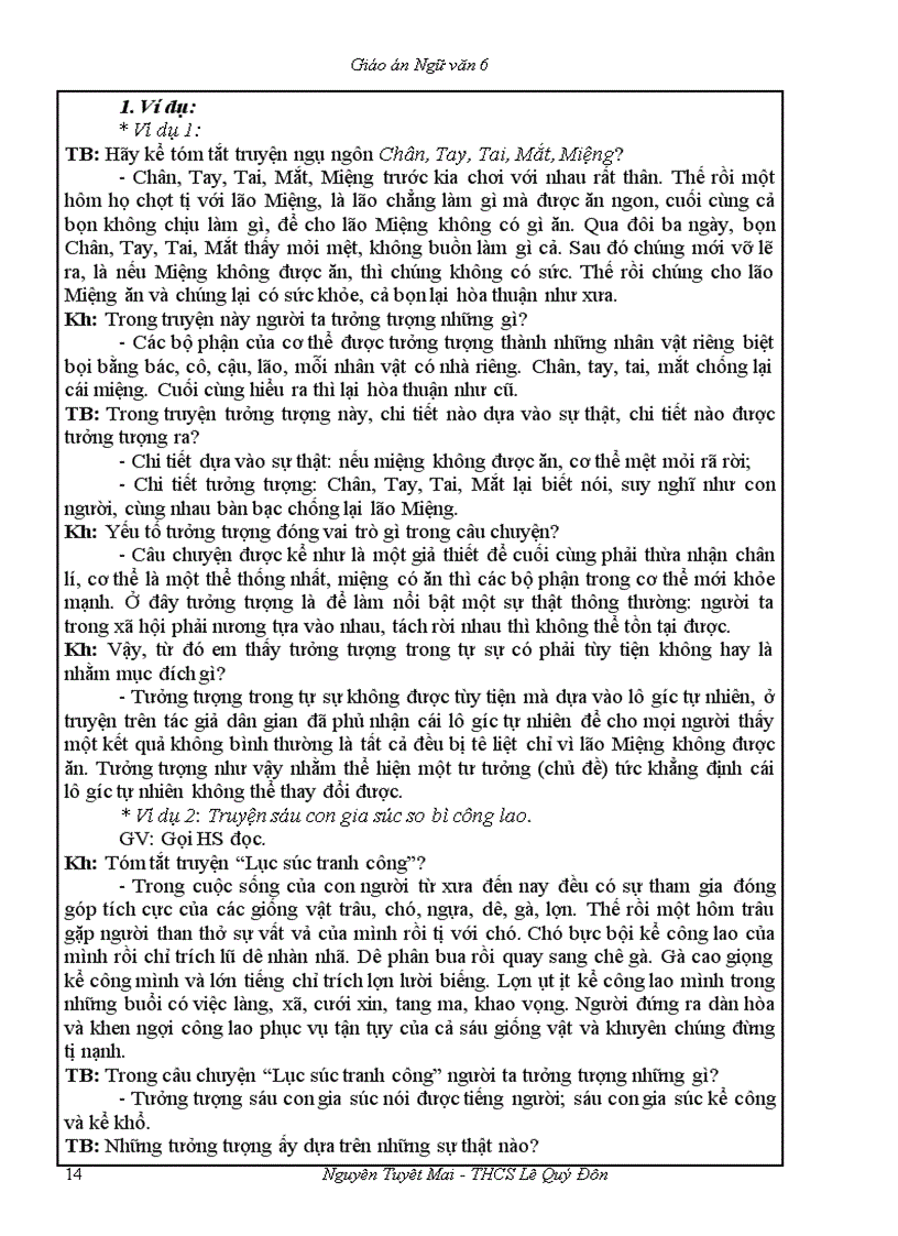 image for page Ngữ văn 6 T51 100