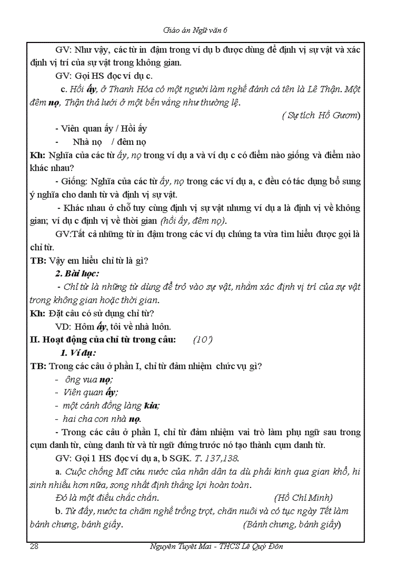 image for page Ngữ văn 6 T51 100