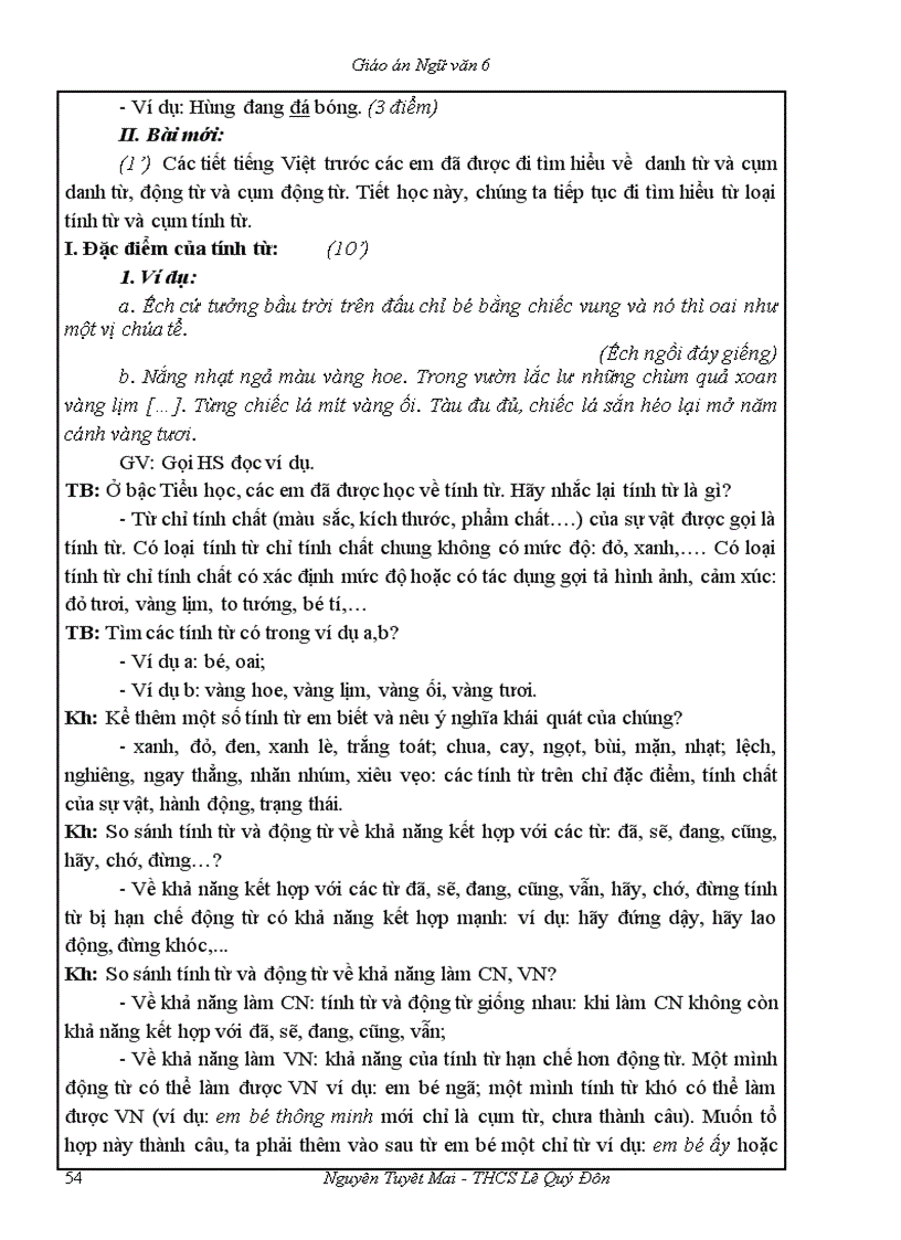 image for page Ngữ văn 6 T51 100