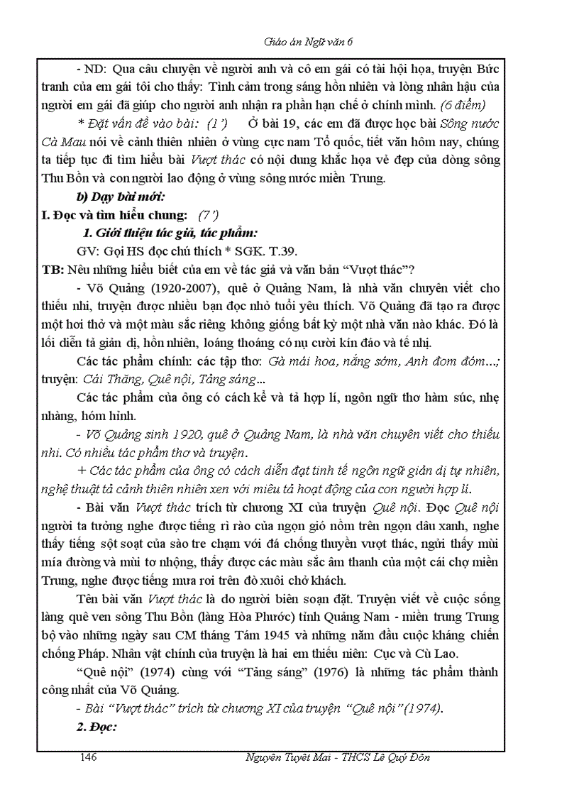 image for page Ngữ văn 6 T51 100