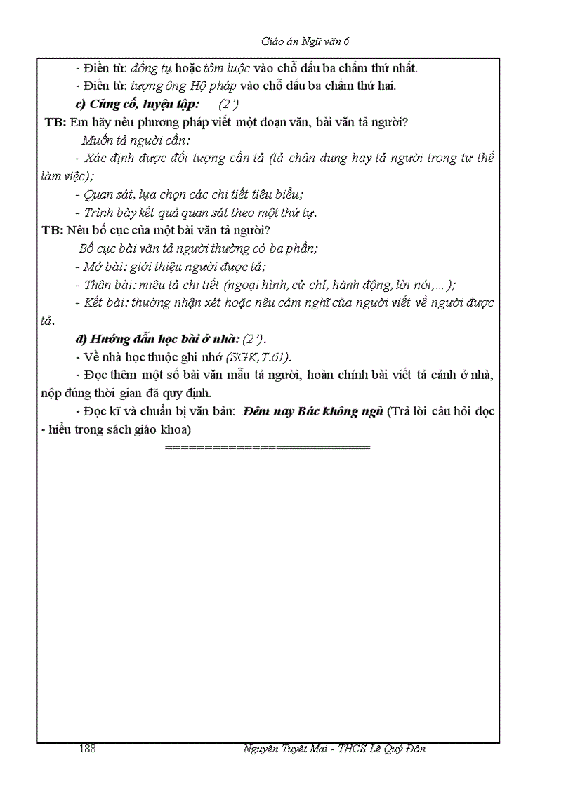 image for page Ngữ văn 6 T51 100