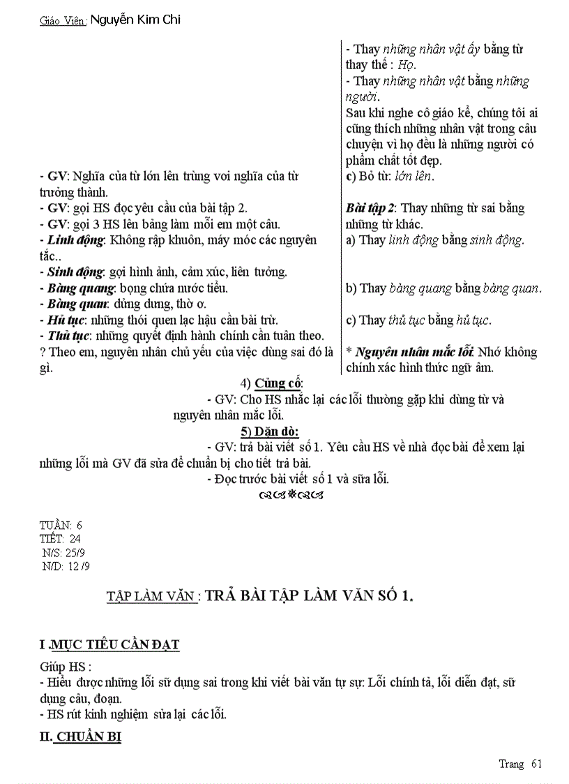 image for page Ngữ văn 6 tuần 5 6