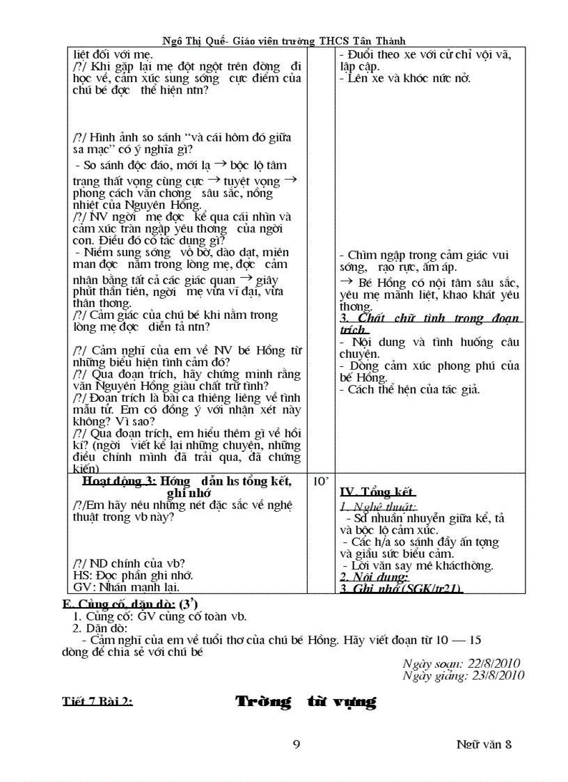 image for page Ngữ văn 8 cực chuẩn Ngô Quế