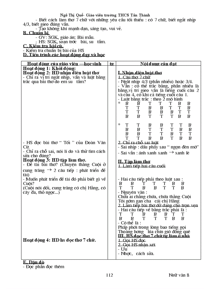 image for page Ngữ văn 8 cực chuẩn Ngô Quế