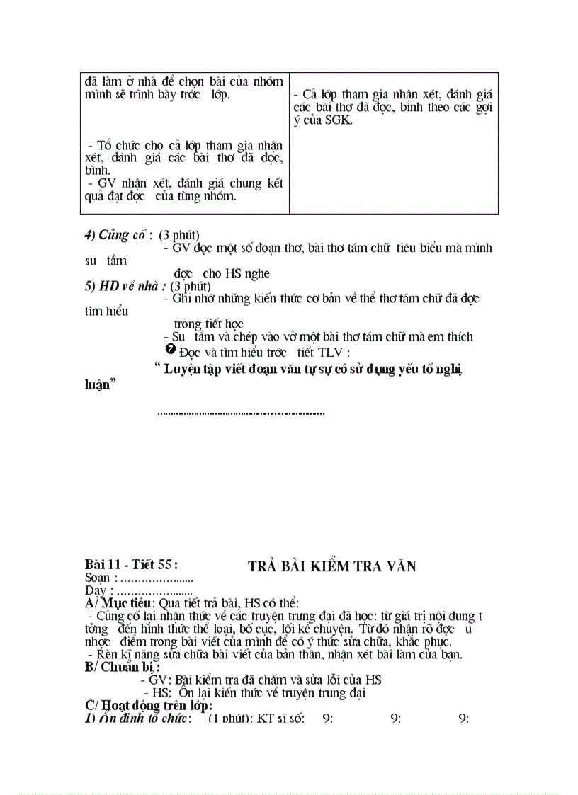 image for page Ngữ văn 9 tự chọn tuần 11