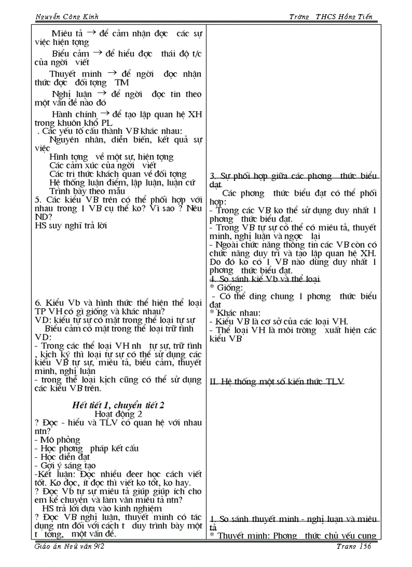 image for page Ngữ văn 9 Tuần 35