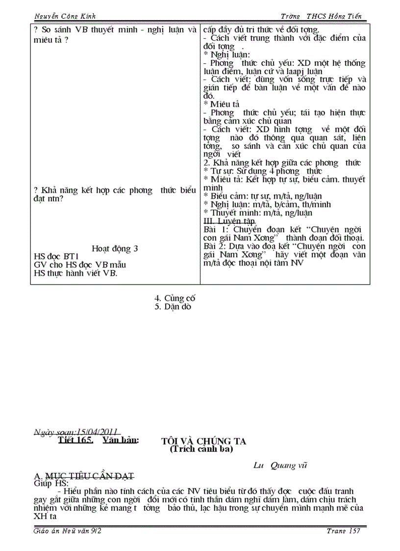 image for page Ngữ văn 9 Tuần 35