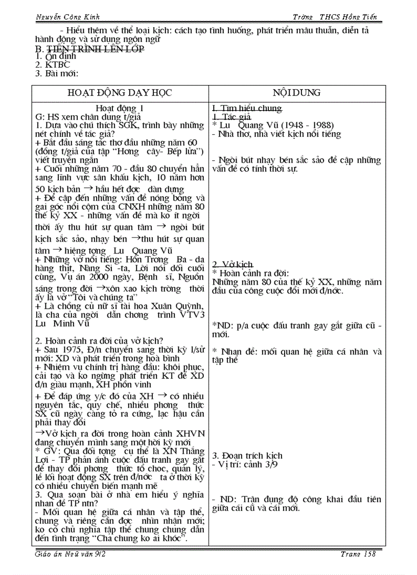 image for page Ngữ văn 9 Tuần 35