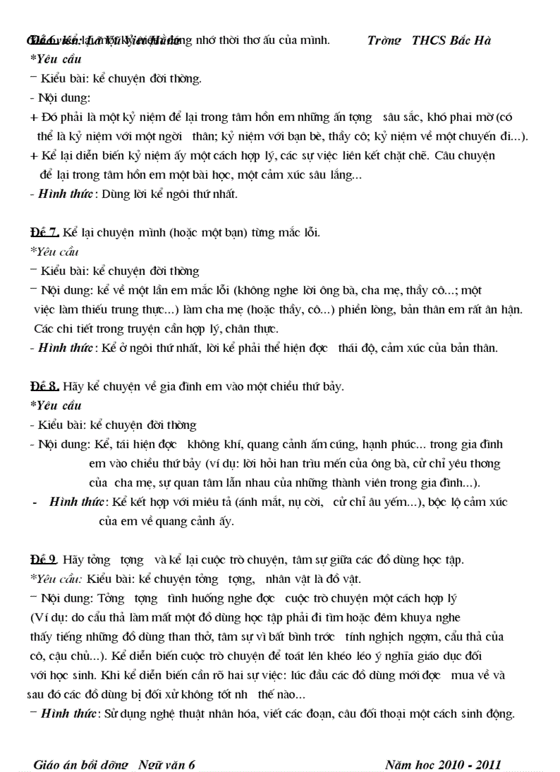 image for page Nhung bai van mau lop 6