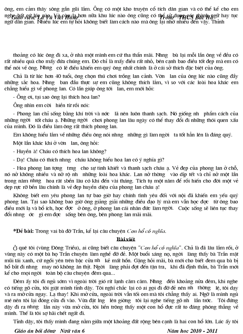 image for page Nhung bai van mau lop 6