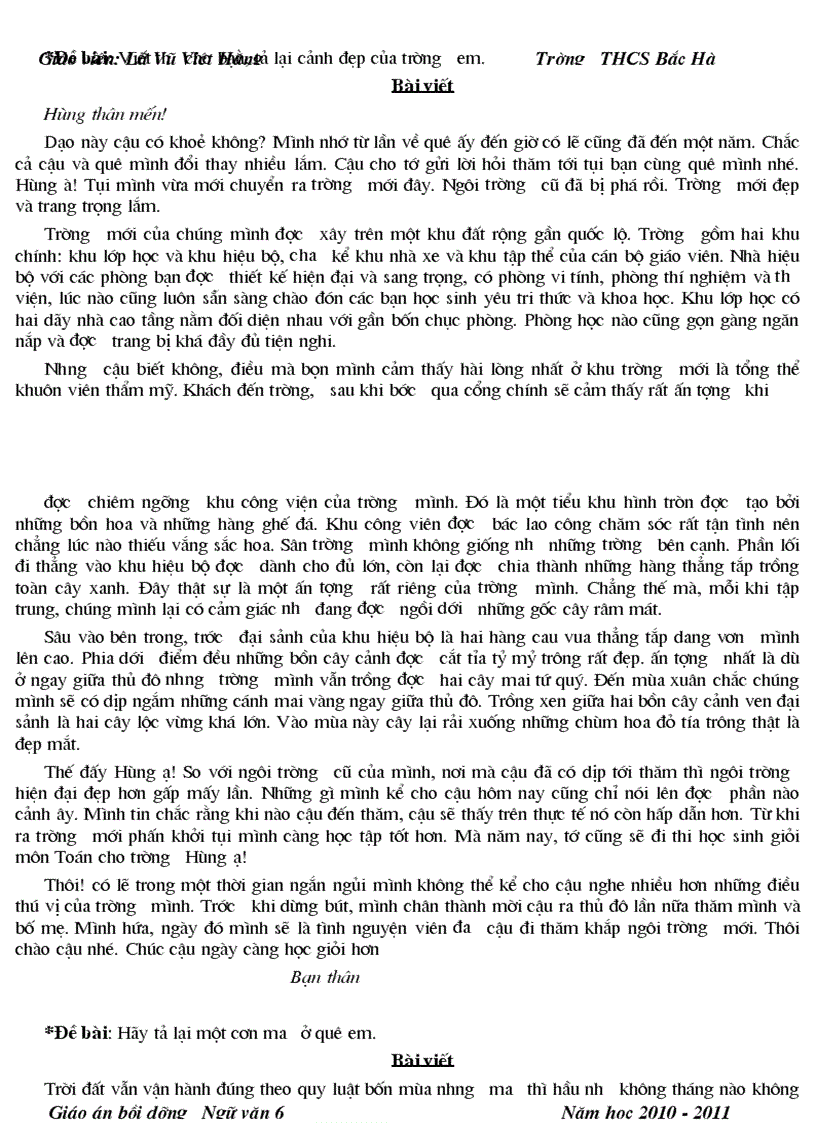 image for page Nhung bai van mau lop 6