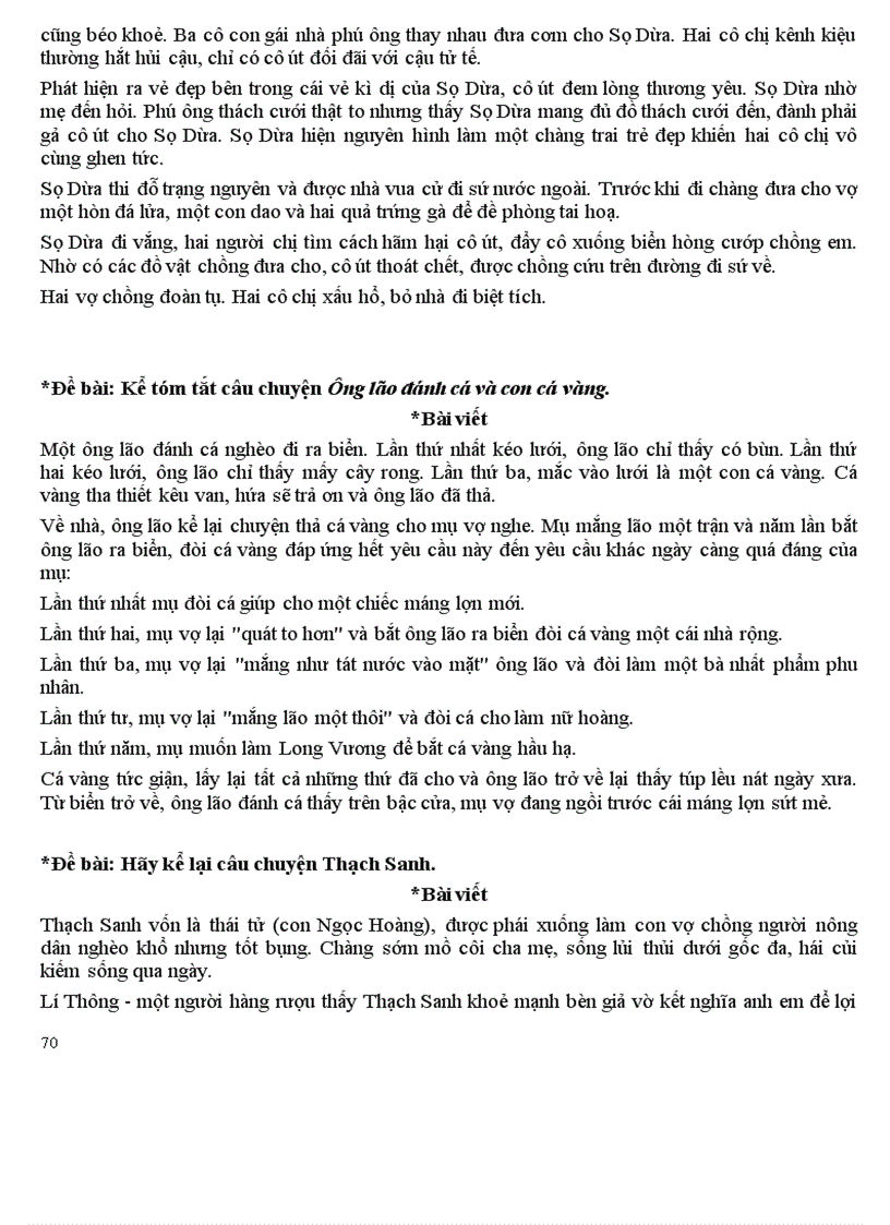 image for page Những bài TLV mẫu của lớp 6