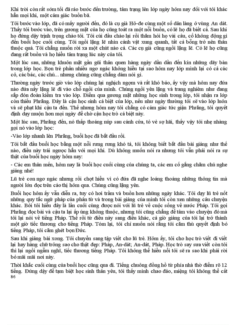 image for page Những bài TLV mẫu của lớp 6