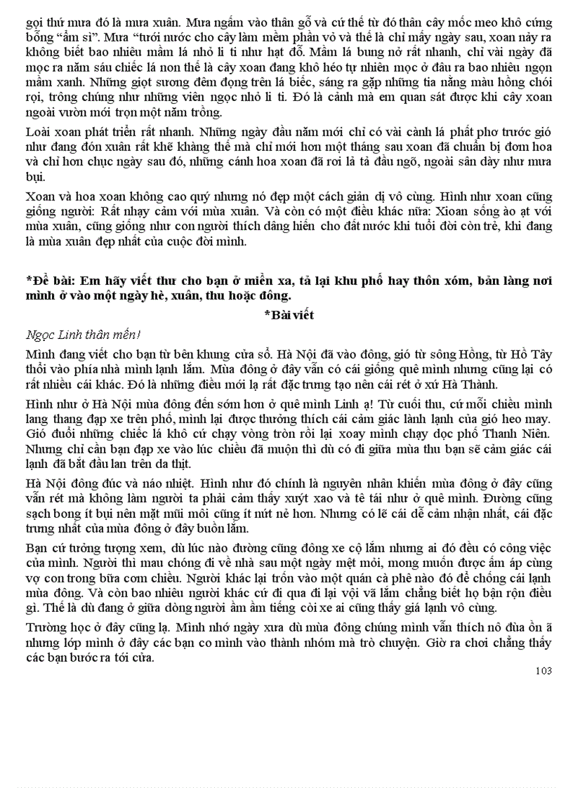 image for page Những bài TLV mẫu của lớp 6