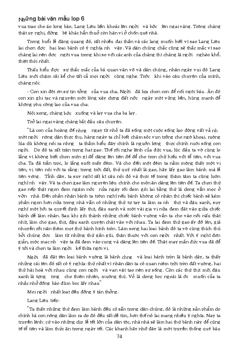 image for page Nhung bai van hay lop 6