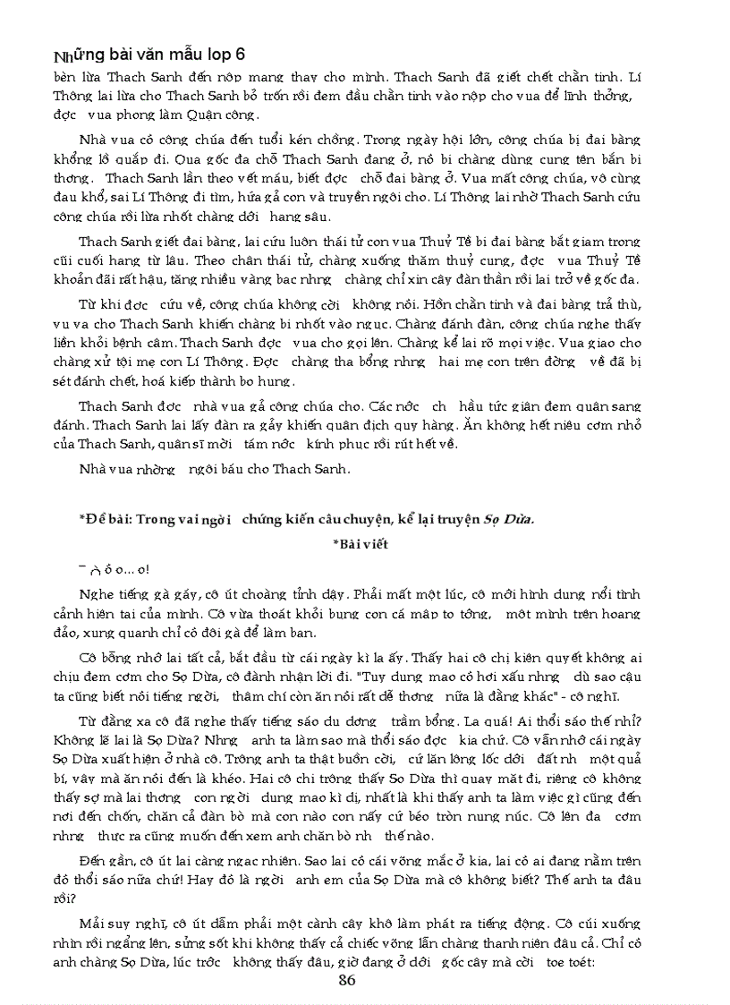 image for page Nhung bai van hay lop 6