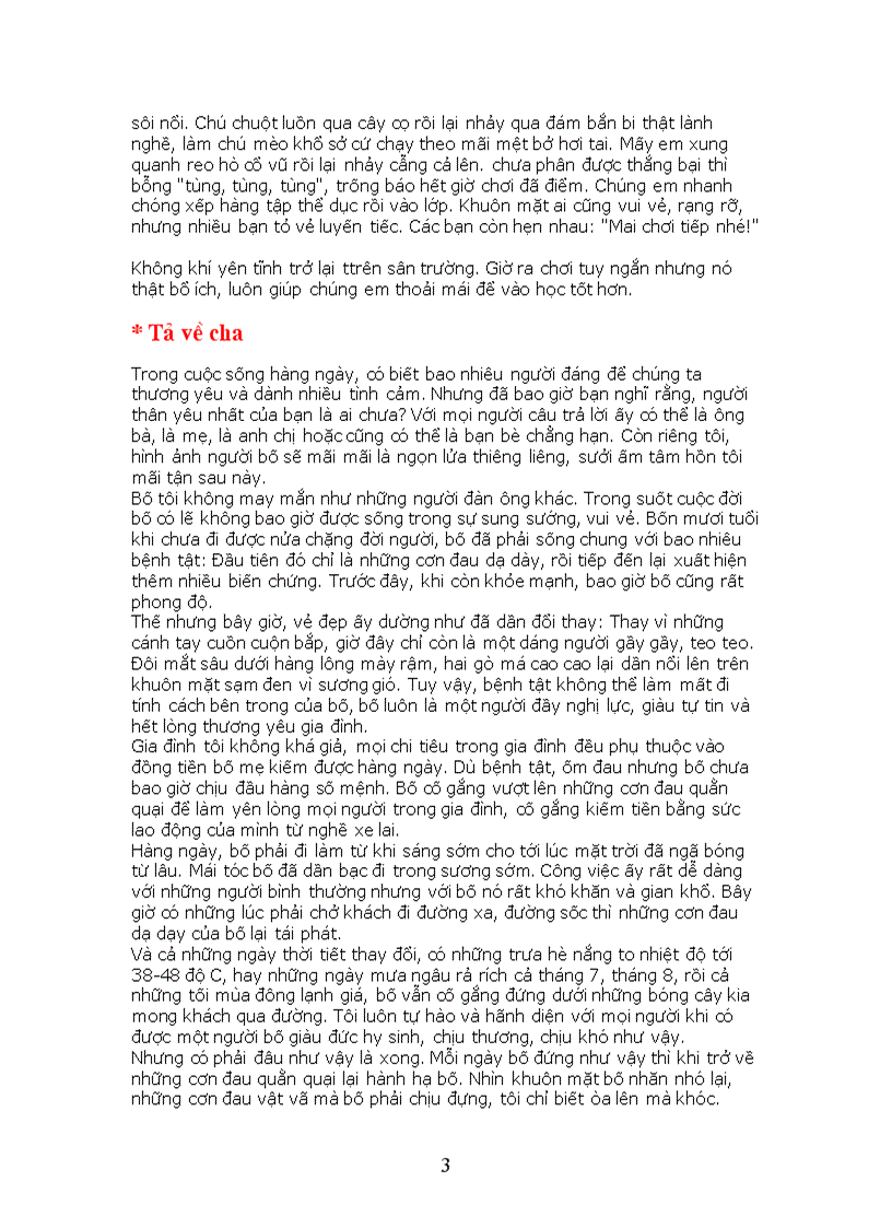 image for page Ôn văn 6 Văn miêu tả