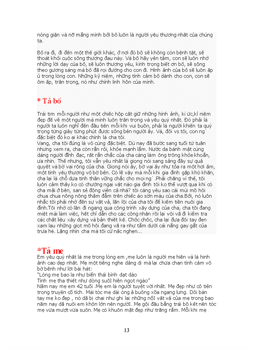 image for page Ôn văn 6 Văn miêu tả