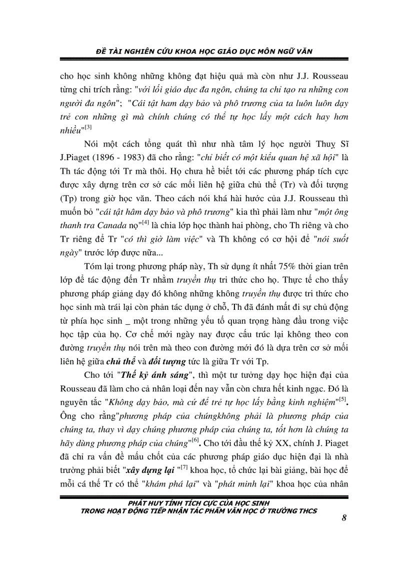 image for page Phát huy tính tích cực của học sinh trong tiếp nhận tpvh