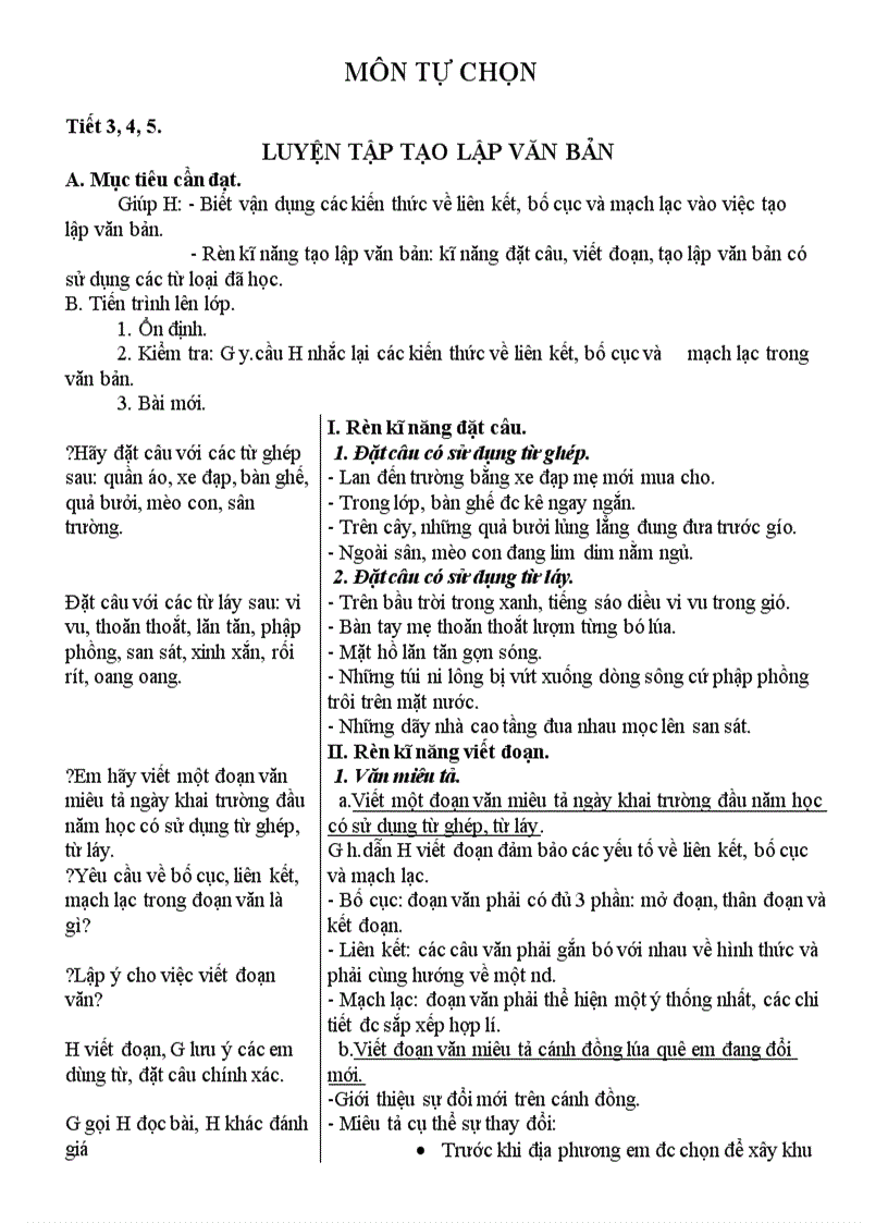 image for page Phụ đạo cho HS yếu kém