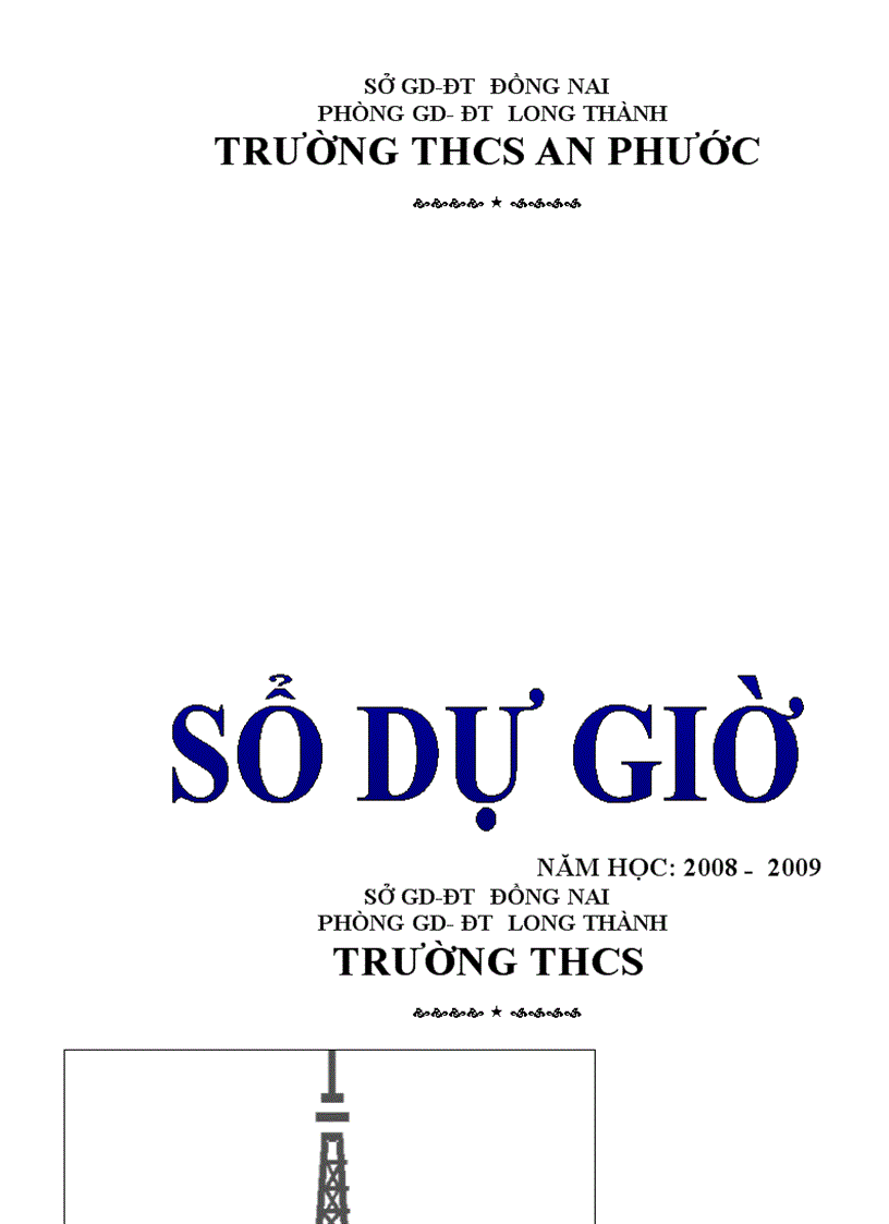 image for page Sổ dự giờ của GV