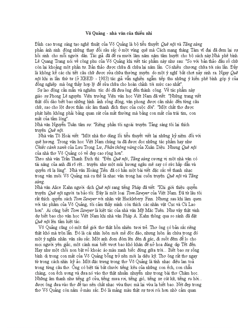 image for page Tác giả trong chương trình ngữ văn 6 phần 2